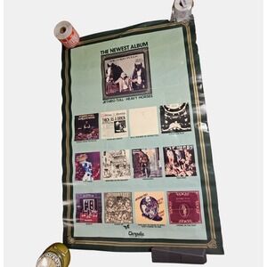 Jethro Tull Heavy Horses 23x35 Promo Poster VTG 1978 Chrysalis Records Albums‎